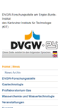 Mobile Screenshot of dvgw-ebi.de